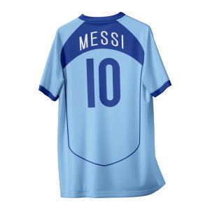 Messi 10 Argentina Vintage Style Concept Shirt Adult Short Sleeve