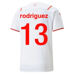 2021-2022 Switerland Away Shirt (Rodriguez 13)