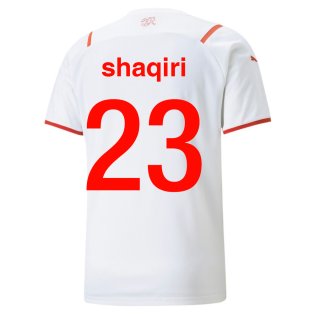 2021-2022 Switerland Away Shirt (Shaqiri 23)