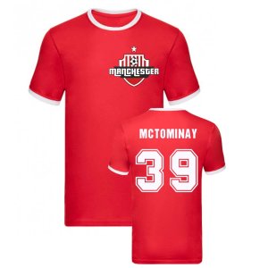 Scott McTominay Manchester Ringer Tee (Red)