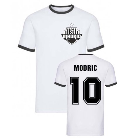 Luka Modric Madrid Ringer Tee (White)