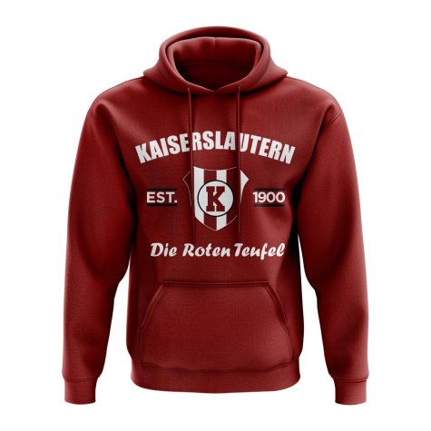 Kaiserslautern Established Hoody (Maroon)