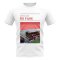 Fir Park Motherwell Stadium T-Shirt (White)