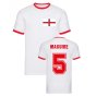 Harry Maguire England Ringer Tee (White)