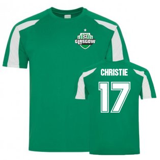 Ryan Christie Celtic Sports Training Jersey (Green)