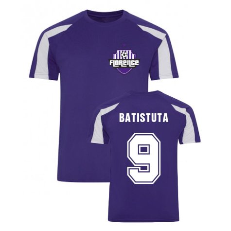 Gabriel Batistuta Fiorentina Sports Training Jersey (Purple)
