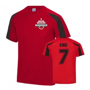 Josh King Bournemouth Sports Training Jersey (Red)