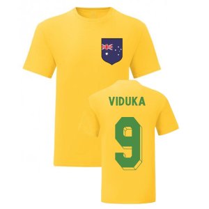 Mark Viduka Australia National Hero Tee (Yellow)