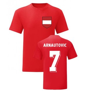 Marko Arnautovic Austria National Hero Tee (Red)