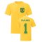 Taffarel Brazil National Hero Tee\'s (Yellow)