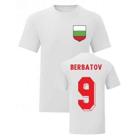 Dimitar Berbatov Bulgaria National Hero Tee (White)