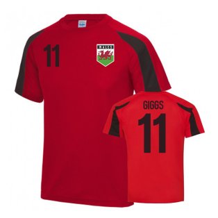 Wales Sports Training Jersey (Giggs 11)