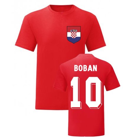 Zvonimir Boban Croatia National Hero Tee\'s (Red)