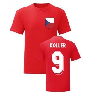 Jan Koller Czech Republic National Hero Tee\'s (Red)