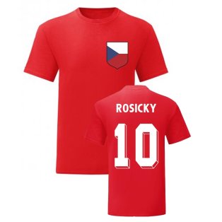 Tomas Rosicky Czech Republic National Hero Tee\'s (Red)