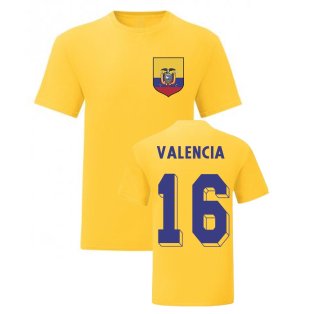 Antonio Valencia Ecuador National Hero Tee (Yellow)
