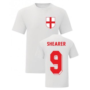 Alan Shearer England National Hero Tee (White)