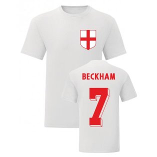 David Beckham England National Hero Tee (White)
