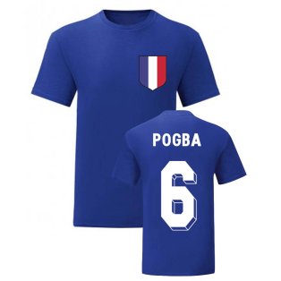 Paul Pogba France National Hero Tee\'s (Blue)