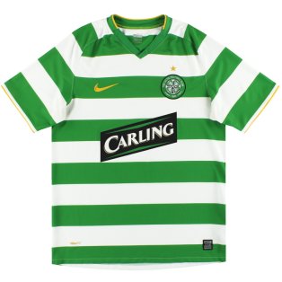 Celtic 2008-10 Home Shirt (M) (Good)
