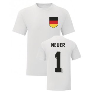 Manuel Neuer Germany National Hero Tee\'s (White)