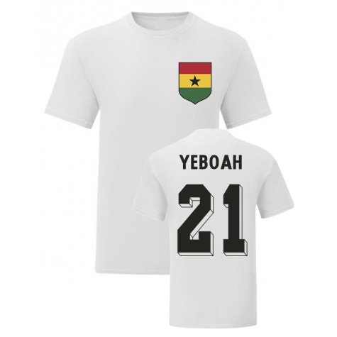Tony Yeboah Ghana National Hero Tee (White)
