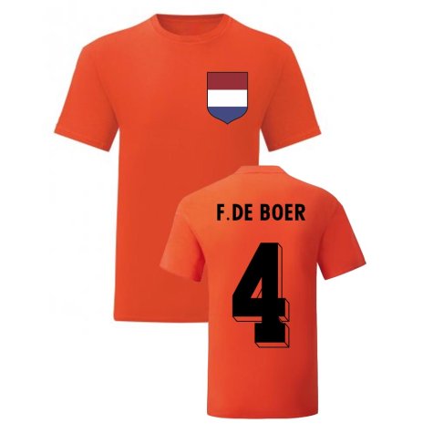 Frank De Boer Holland National Hero Tee\'s (Orange)
