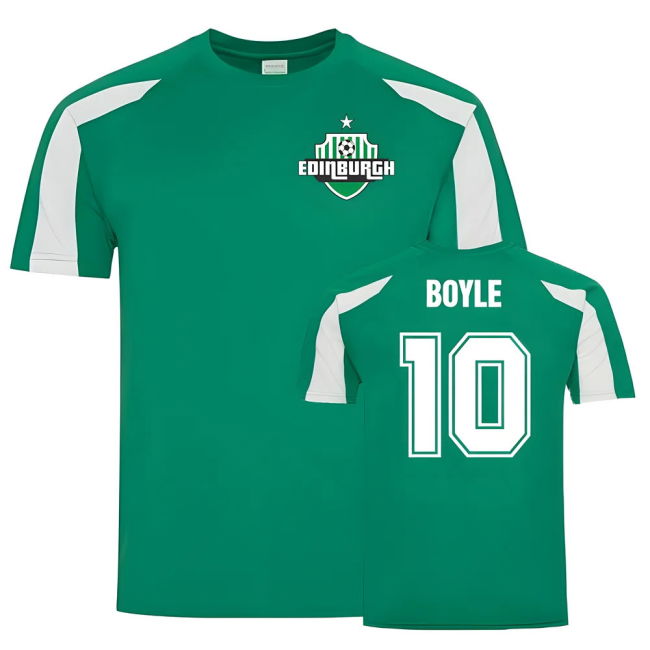 Martin Boyle Hibs Sports Training Jersey (Green)