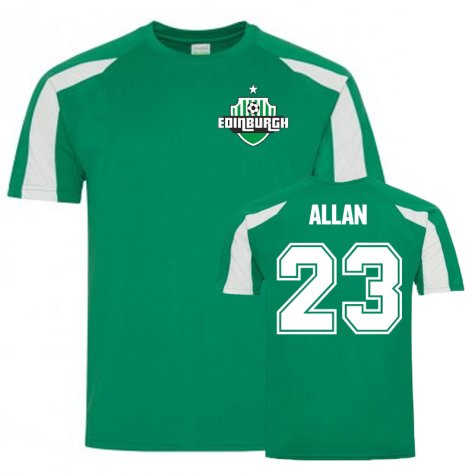 Scott Alllan Hibs Sports Training Jersey (Green)