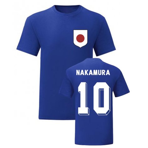 Shunsuke Nakamura Japan National Hero Tee (Blue)