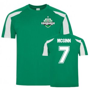 John McGinn Hibs Sports Training Jersey (Green)