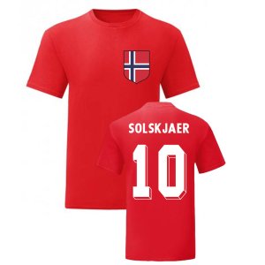 Ole Gunnar Solskjaer Norway National Hero Tee (Red)