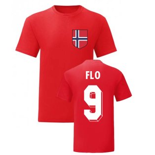 Tore Andre Flo Norway National Hero Tee (Red)