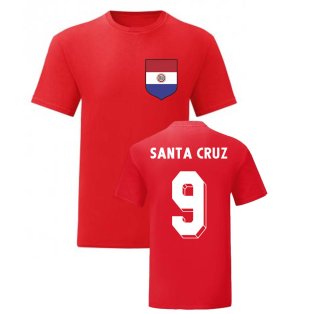 Roque Santa Cruz Paraguay National Hero Tee (Red)