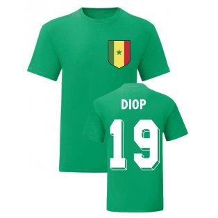 Papa Bouba Diop Senegal National Hero Tee (Green)