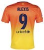 2012-13 Barcelona Nike Away Shirt (Alexis 9)
