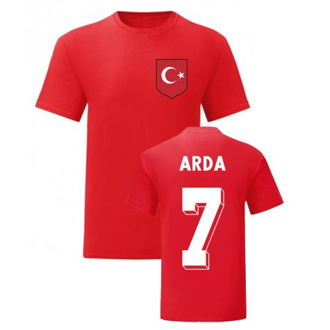 Arda Turan Turkey National Hero Tee (Red)