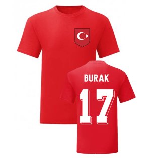 Burak Yilmaz Turkey National Hero Tee (Red)