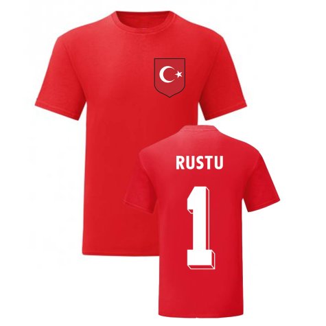 Rustu Recber Turkey National Hero Tee (Red)