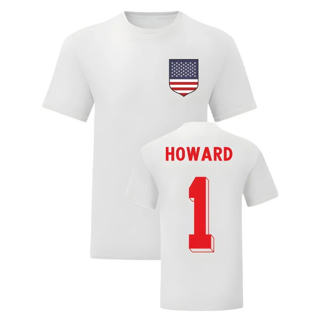 Tim Howard USA National Hero Tee (White)