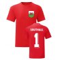 Neville Southall Wales National Hero Tee (Red)