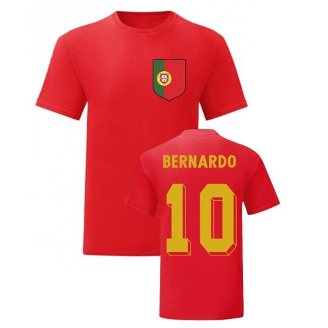 Bernardo Silva Portugal National Hero Tee (Red)
