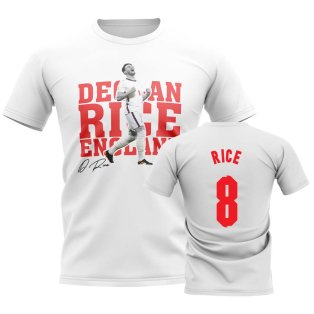 Declan Rice England Player Tee (White)