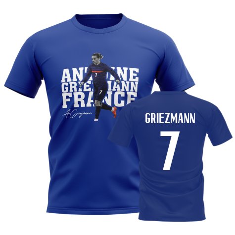 Antoine Griezmann France Player Tee (Blue)