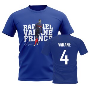 Raphael Varane France Player Tee (Blue)