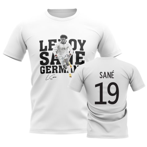 Leroy Sane Germany Player Tee (White)