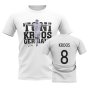 Toni Kroos Germany Player Tee (White)