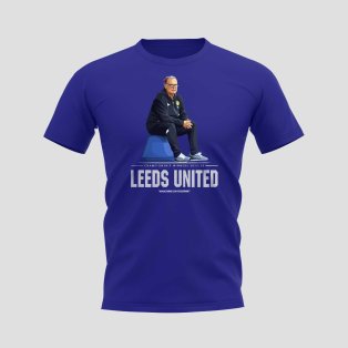 Marcelo Bielsa Leeds T-Shirt (Blue)