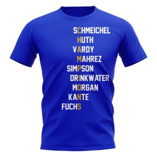 Leicester Champions T-Shirt (Blue)