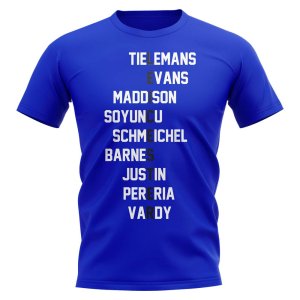 Leicester Team T-Shirt (Blue)